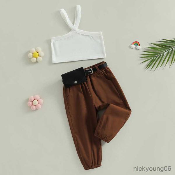 clothing sets toddler baby girls pant summer clothes 2023 sleeveless tank solid color pants with waist bag items, White
clothing sets toddler baby girls pant summer clothes 2023 sleeveless tank solid color pants with waist bag items, White