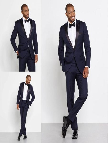 new arrival dark navy mens suits slim fit one button groom wedding tuxedos two pieces custom suit jacketpantsbow tie9892778, Black;gray
new arrival dark navy mens suits slim fit one button groom wedding tuxedos two pieces custom suit jacketpantsbow tie9892778, Black;gray