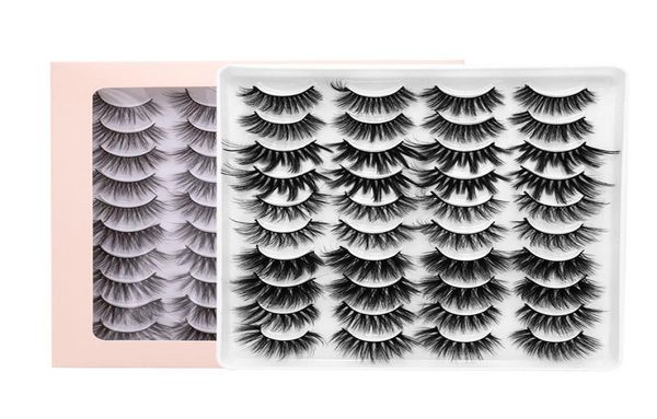handmade reusable 20 pairs mink false eyelashes set thick long curly crisscross 3d fake lashes extensions soft vivid with pink p4657900
handmade reusable 20 pairs mink false eyelashes set thick long curly crisscross 3d fake lashes extensions soft vivid with pink p4657900