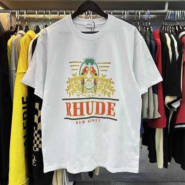 designer fashion clothing tees rhude hip hop tshirts parakeet long tailed parrot print high street t-shirt casual versatile short sleeve 1 e, White;black
designer fashion clothing tees rhude hip hop tshirts parakeet long tailed parrot print high street t-shirt casual versatile short sleeve 1 e, White;black