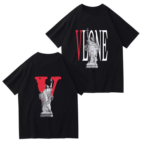 2023 vlone mens womens designers t shirts loose tees fashion brands man s casual vlones shirt luxurys clothing polos shorts sleeve new vlon, White;black
2023 vlone mens womens designers t shirts loose tees fashion brands man s casual vlones shirt luxurys clothing polos shorts sleeve new vlon, White;black