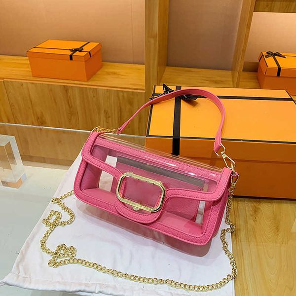 jelly handbag crossbody bag designer bags for women simple pvc transparent messenger shoulder bag chain underarm handbags summer bags 230601
jelly handbag crossbody bag designer bags for women simple pvc transparent messenger shoulder bag chain underarm handbags summer bags 230601