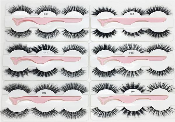 3 pairsboxed with 1 tweezer mixed styles 3d mink false eyelashes natural long lashes handmade wispies bushy fluffy eye makeu5142124
3 pairsboxed with 1 tweezer mixed styles 3d mink false eyelashes natural long lashes handmade wispies bushy fluffy eye makeu5142124