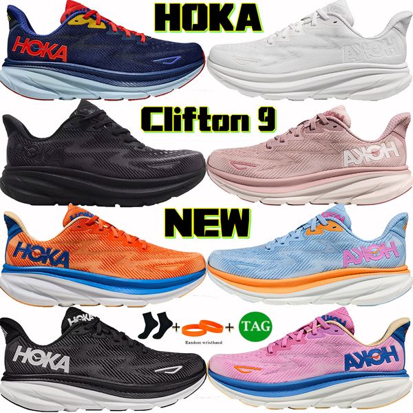 2023 new hoka one one clifton 9 running shoes triple black white pale mauve bellwether blue vibrant orange designer mens sneakers womens tra
2023 new hoka one one clifton 9 running shoes triple black white pale mauve bellwether blue vibrant orange designer mens sneakers womens tra