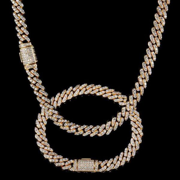 gzys jewelry custom made 8mm iced out hip hop jewelry cuban link chain and bracelet, Silver
gzys jewelry custom made 8mm iced out hip hop jewelry cuban link chain and bracelet, Silver