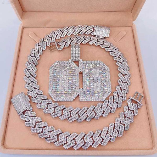custom moissanite chain 18mm baguette diamonds iced out hip hop sterling silver custom moissanite cuban bracelet
custom moissanite chain 18mm baguette diamonds iced out hip hop sterling silver custom moissanite cuban bracelet