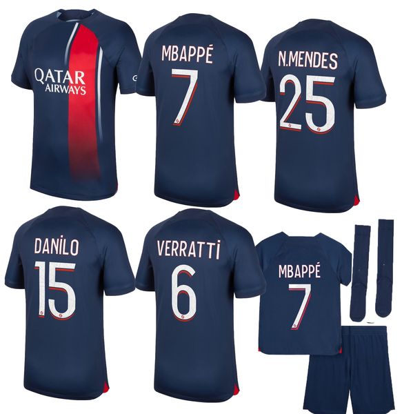 s mbappe kids football kits 2023 s football kit mbappe soccer jersey 23 24 boys set uniform shorts socks maillots de s, White;black
s mbappe kids football kits 2023 s football kit mbappe soccer jersey 23 24 boys set uniform shorts socks maillots de s, White;black
