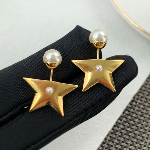 pearl pentagram earrings women's luxury gold pentagram earrings fashion 2023 new fashion earrings ear studs e377, Golden;silver
pearl pentagram earrings women's luxury gold pentagram earrings fashion 2023 new fashion earrings ear studs e377, Golden;silver