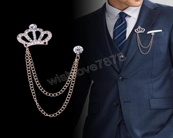 fashion crown crystal rhinestone brooch pins tassel men039s suit collar pin luxulry jewelry brooches for women accessories6979076, Gray
fashion crown crystal rhinestone brooch pins tassel men039s suit collar pin luxulry jewelry brooches for women accessories6979076, Gray
