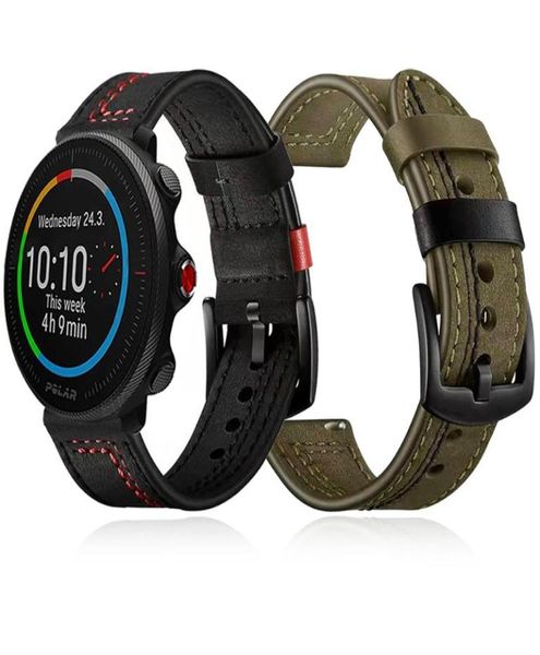 watch bands 20mm 22mm leather watchband for polar vantage m2 mignite 2 bracelet wrist band grit xunite strap correa belt8994656, Black;brown
watch bands 20mm 22mm leather watchband for polar vantage m2 mignite 2 bracelet wrist band grit xunite strap correa belt8994656, Black;brown