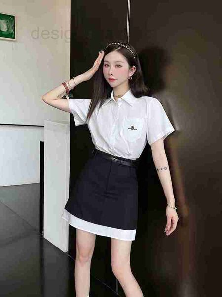 two piece dress designer shirt set for women's spring 2023 new casual fashion half skirt temperament two-piece trend 1guz, White
two piece dress designer shirt set for women's spring 2023 new casual fashion half skirt temperament two-piece trend 1guz, White