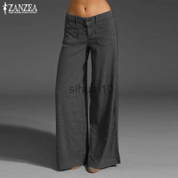 women's pants capris 2023 zanzea vintage elegant wide leg pants women's summer trousers button front zip turnip causal turnip pant, Black;white
women's pants capris 2023 zanzea vintage elegant wide leg pants women's summer trousers button front zip turnip causal turnip pant, Black;white