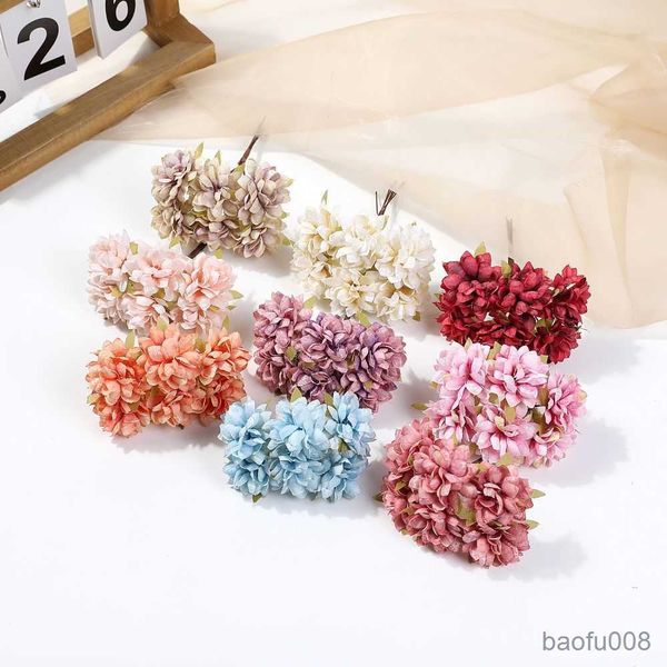 sachet bags 6pcs silk artificial flower bouquet for wedding home decor diy valentine's day wreath bouquet decoration accessories r23060
sachet bags 6pcs silk artificial flower bouquet for wedding home decor diy valentine's day wreath bouquet decoration accessories r23060
