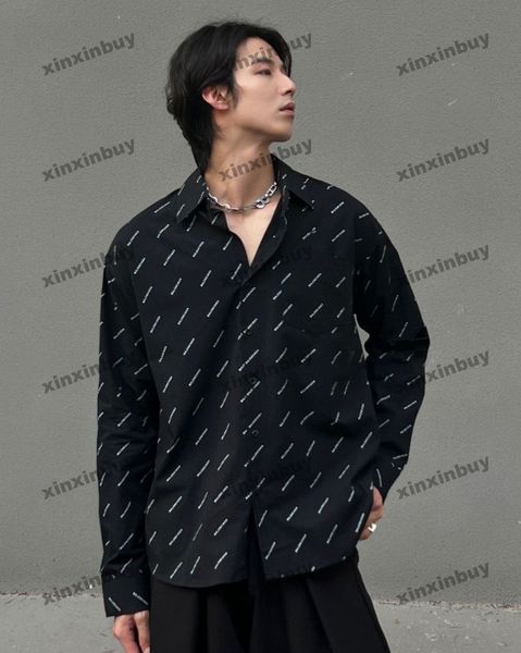 xinxinbuy men designer tee t shirt 23ss paris small letter printing long sleeve cotton women brown white black s-2xl, Black;brown
xinxinbuy men designer tee t shirt 23ss paris small letter printing long sleeve cotton women brown white black s-2xl, Black;brown