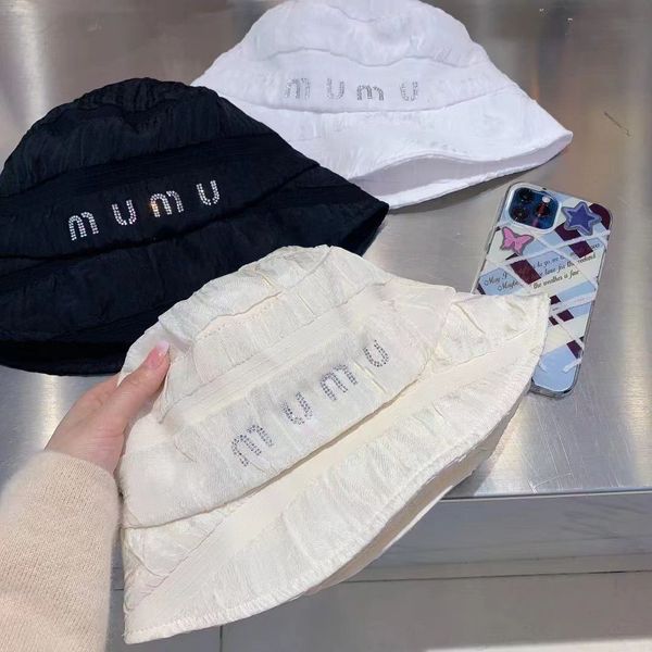 high version miu fisherman hat women's spring/summer fashion brand rhinestone letter versatile sunshade basin hat sunscreen hat, Blue;gray
high version miu fisherman hat women's spring/summer fashion brand rhinestone letter versatile sunshade basin hat sunscreen hat, Blue;gray