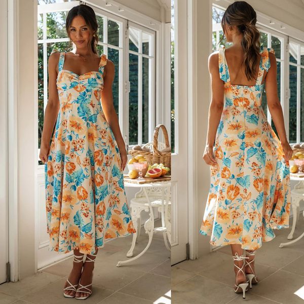 new arival women's summer dress fashion flower design club printed lace-up mid-length halter beach skirts, Black;gray
new arival women's summer dress fashion flower design club printed lace-up mid-length halter beach skirts, Black;gray