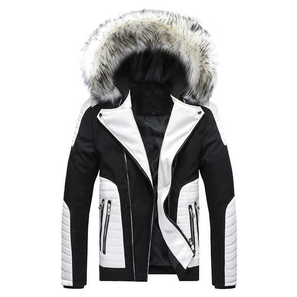 detachable hooded new coat with wool collar european and american young people's large thickened cotton padded clothes fiyt, Black
detachable hooded new coat with wool collar european and american young people's large thickened cotton padded clothes fiyt, Black