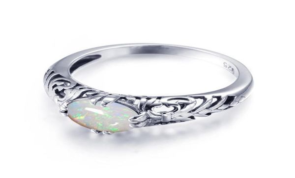 vintage silver ring for women real 925 sterling silver gemstones white fire opal handmade design trendy fine jewelery6213721, Black
vintage silver ring for women real 925 sterling silver gemstones white fire opal handmade design trendy fine jewelery6213721, Black