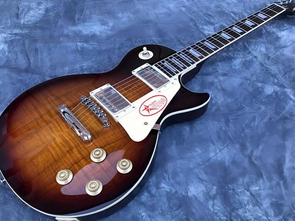 custom electric guitar, mahogany body, flame maple mahogany fingerboard, mahogany neck, abr-1 bridge
custom electric guitar, mahogany body, flame maple mahogany fingerboard, mahogany neck, abr-1 bridge