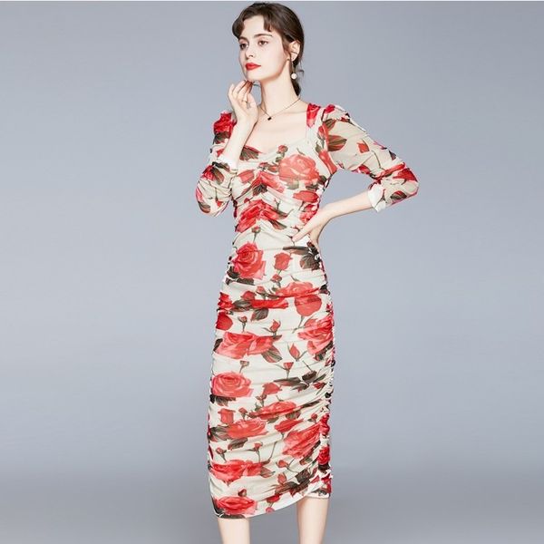 2023 spring new item basic & casual dresses, european square neck floral print dress with long puff sleeves, mid-calf length, elastic mesh, Black;gray
2023 spring new item basic & casual dresses, european square neck floral print dress with long puff sleeves, mid-calf length, elastic mesh, Black;gray