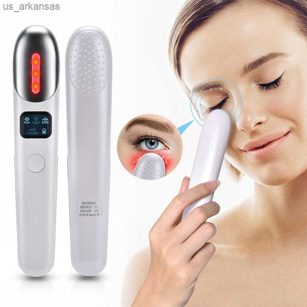 4-in-1 electric eye massager vibration heat anti-aging eye wrinkle massager dark circle removal portable eye beauty instrument l230523
4-in-1 electric eye massager vibration heat anti-aging eye wrinkle massager dark circle removal portable eye beauty instrument l230523