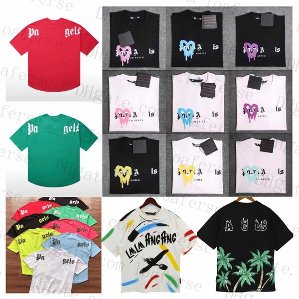 summer mens womens tees designers t shirts long sleeve palms tshirt luxurys letter tshirts short sleeved, White;black
summer mens womens tees designers t shirts long sleeve palms tshirt luxurys letter tshirts short sleeved, White;black