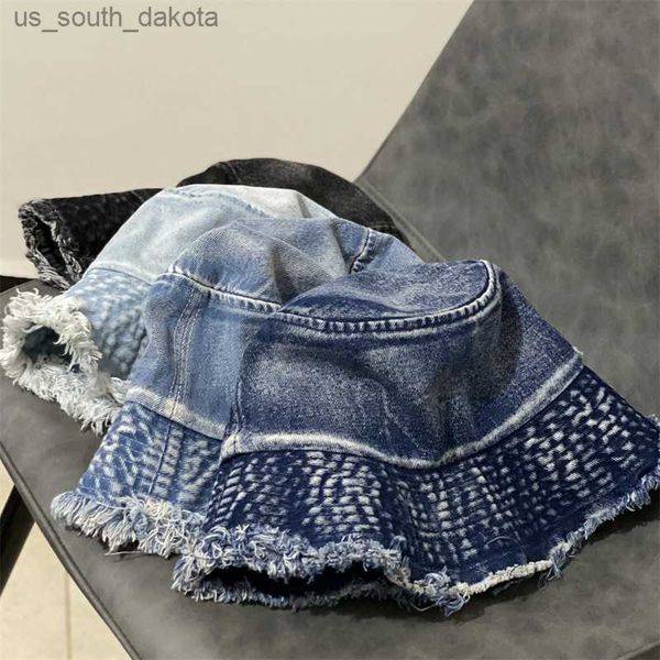 tassel washed denim bucket hats for women men vintage foldable cotton panama bob cap gorros outdoor beach fishing sun hat l230523, Blue;gray
tassel washed denim bucket hats for women men vintage foldable cotton panama bob cap gorros outdoor beach fishing sun hat l230523, Blue;gray