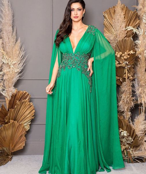 green a-line evening formal dress cap sleeves v-neck beading chiffon muslim prom party gowns robe de soiree vestidos de noche, Black;red
green a-line evening formal dress cap sleeves v-neck beading chiffon muslim prom party gowns robe de soiree vestidos de noche, Black;red