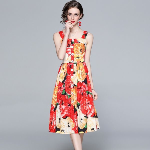 basic & casual dresses: 2023 summer new arrival, european boutique women's sleeveless print dress, scoop neck, a-line, mid-calf length,, Black;gray
basic & casual dresses: 2023 summer new arrival, european boutique women's sleeveless print dress, scoop neck, a-line, mid-calf length,, Black;gray