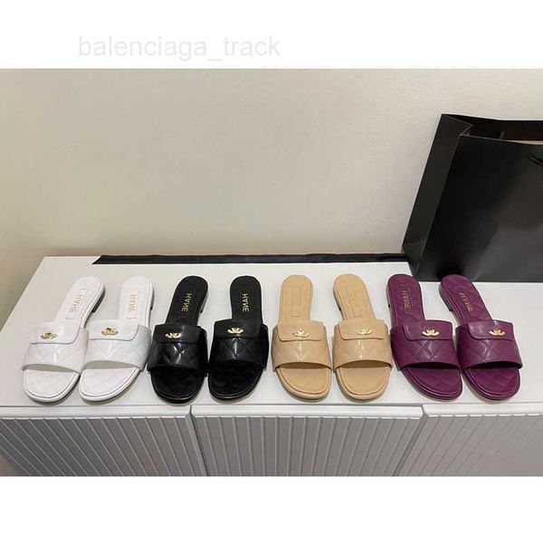 slides slipper channes women flats designer sandal summer new flat bottom slippers fashionable towers wearing beach metal buckle slippers ch, Black
slides slipper channes women flats designer sandal summer new flat bottom slippers fashionable towers wearing beach metal buckle slippers ch, Black