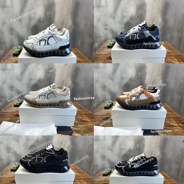 with box designers shoes daymaster ns1 sneaker women men calfskin suede dna modern reflective leather fashion sneakers trainers size35-45, Black
with box designers shoes daymaster ns1 sneaker women men calfskin suede dna modern reflective leather fashion sneakers trainers size35-45, Black