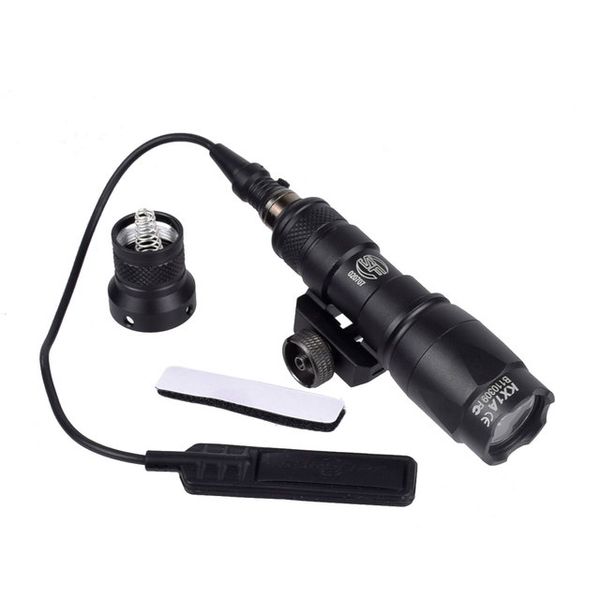 picatinny rail tactical m300 m300c scout light remote tail switch for rifle flashlight ar15 m4 hk416 hunting fit 20mm rail-black
picatinny rail tactical m300 m300c scout light remote tail switch for rifle flashlight ar15 m4 hk416 hunting fit 20mm rail-black