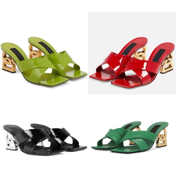 women's sandals, high heels, mule slippers, patent leather mule slippers, shiny heels, molded square head, summer brilliant modern styl, Black
women's sandals, high heels, mule slippers, patent leather mule slippers, shiny heels, molded square head, summer brilliant modern styl, Black