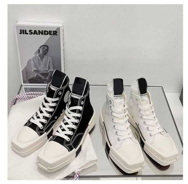 2023ogrick ownes high version ro co branded square head high canvas shoes with low heels casual tie up board shoes for women spring new mode, Black
2023ogrick ownes high version ro co branded square head high canvas shoes with low heels casual tie up board shoes for women spring new mode, Black
