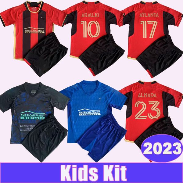 2023 atlanta uni ted kids kit soccer jerseys araujo robinson sosa lennon home goalkeeper special edition child suit football shirt short sle, Black
2023 atlanta uni ted kids kit soccer jerseys araujo robinson sosa lennon home goalkeeper special edition child suit football shirt short sle, Black