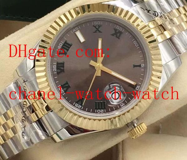 stainless steel and gold roman mens watches 41mm datejust 126234 126333 126331 126334 asia 2813 movement mechanical automatic men's wri, Slivery;brown
stainless steel and gold roman mens watches 41mm datejust 126234 126333 126331 126334 asia 2813 movement mechanical automatic men's wri, Slivery;brown