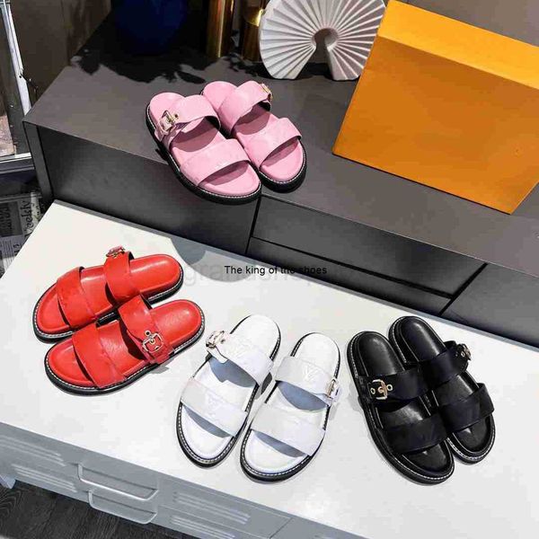 fashion women sandals bom dia flat mule designer slipper patent canvas sandal men beach slides rubber soles two belts
fashion women sandals bom dia flat mule designer slipper patent canvas sandal men beach slides rubber soles two belts