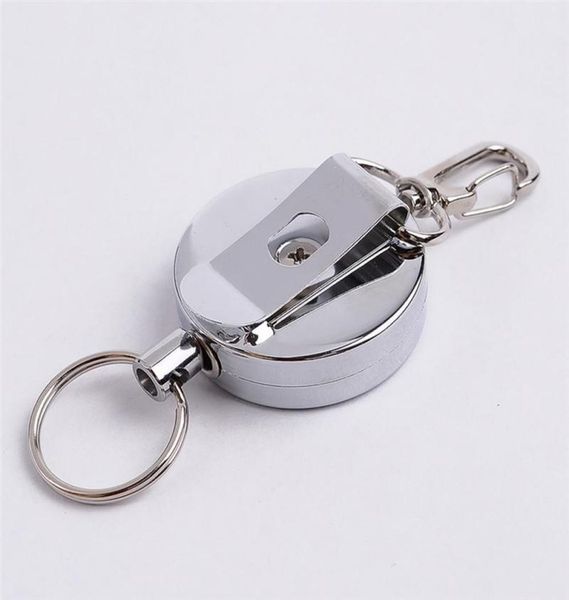 keychains resilience steel wire rope elastic keychain recoil sporty retractable alarm key ring anti lost yoyo ski pass id cardkeyc6534748, Silver
keychains resilience steel wire rope elastic keychain recoil sporty retractable alarm key ring anti lost yoyo ski pass id cardkeyc6534748, Silver