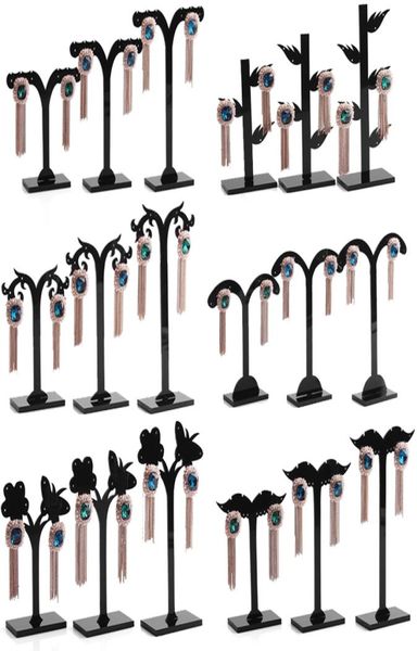 black acylic earring tree shaped display stand holder fashion threepiece goat horn small earring display rack storage8186983, Black;white
black acylic earring tree shaped display stand holder fashion threepiece goat horn small earring display rack storage8186983, Black;white