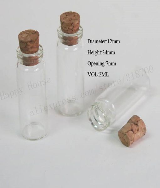 100 x 2ml small clear glass bottle with wood corkmini sample vialswishing bottlelucky bottle2427793
100 x 2ml small clear glass bottle with wood corkmini sample vialswishing bottlelucky bottle2427793