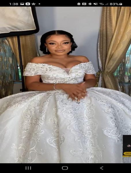 2022 plus size arabic aso ebi lace beaded crystals wedding dress lace sweetheart ball gown bridal gowns dresses zj6032922849, White
2022 plus size arabic aso ebi lace beaded crystals wedding dress lace sweetheart ball gown bridal gowns dresses zj6032922849, White