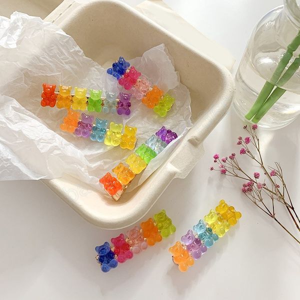 candy color jelly bear barrette clips colorful animal hairpin clip women hairgrips cute duckbill clip hair acccessories, Slivery;white
candy color jelly bear barrette clips colorful animal hairpin clip women hairgrips cute duckbill clip hair acccessories, Slivery;white