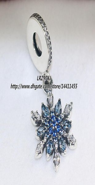 2015 winter 925 sterling silver crystalized snowflakes dangle charm bead with blue cz fits european jewelry bracelets & necklace4474439, Black
2015 winter 925 sterling silver crystalized snowflakes dangle charm bead with blue cz fits european jewelry bracelets & necklace4474439, Black