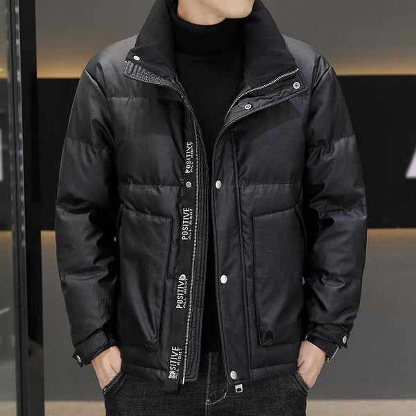 trend yufan new down jacket men's winter pu leather short thickened men's and women's clothes loose brand down jacket fc, Black
trend yufan new down jacket men's winter pu leather short thickened men's and women's clothes loose brand down jacket fc, Black