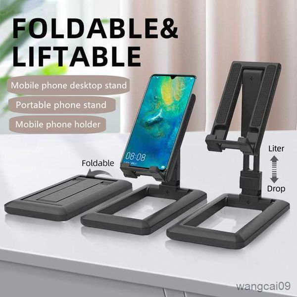 Image of Cell Phone Mounts Holders Portable Mobile Phone Stand Foldable Mobile Phone Stand Scalable Mobile Phone Holder Phone Holder Desktop Bracket R230605