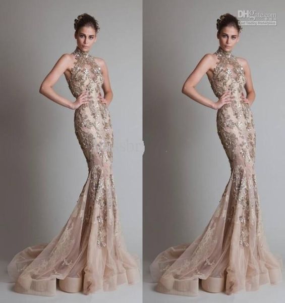 high neck and luxurious silver appliques see through organza button back mermaid trumpet elie saab evening formal prom dresse4847242, Black
high neck and luxurious silver appliques see through organza button back mermaid trumpet elie saab evening formal prom dresse4847242, Black