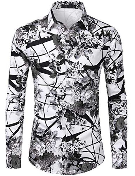 shirts men's shinesia plus size floral shirt custom shirts print long sleeve slim flower cotton digital printing poplin fabric ua, White;black
shirts men's shinesia plus size floral shirt custom shirts print long sleeve slim flower cotton digital printing poplin fabric ua, White;black