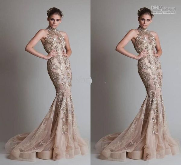 high neck and luxurious silver appliques see through organza button back mermaid trumpet elie saab evening formal prom dresse4721800, Black
high neck and luxurious silver appliques see through organza button back mermaid trumpet elie saab evening formal prom dresse4721800, Black