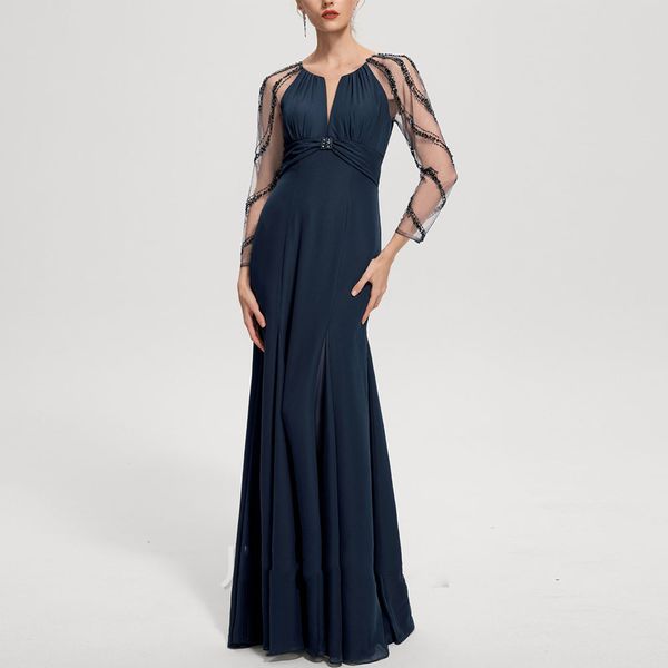 stunning beads evening celebrity dresses long sleeve a line chiffon christening gown for women pleat floor length females formal wears, Black;red
stunning beads evening celebrity dresses long sleeve a line chiffon christening gown for women pleat floor length females formal wears, Black;red