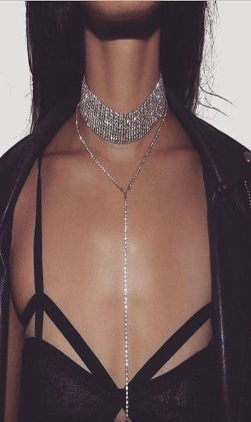 brand rhinestone choker crystal statement necklace women chokers chunky necklace tassel collier pendant fashion wedding jewelery 23643869, Golden;silver
brand rhinestone choker crystal statement necklace women chokers chunky necklace tassel collier pendant fashion wedding jewelery 23643869, Golden;silver